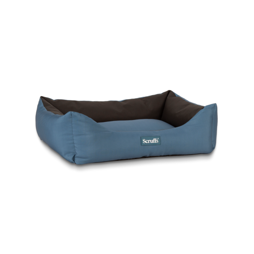 Scruffs Expedition Box Bed (L) 75x60cm Atlantic Blue