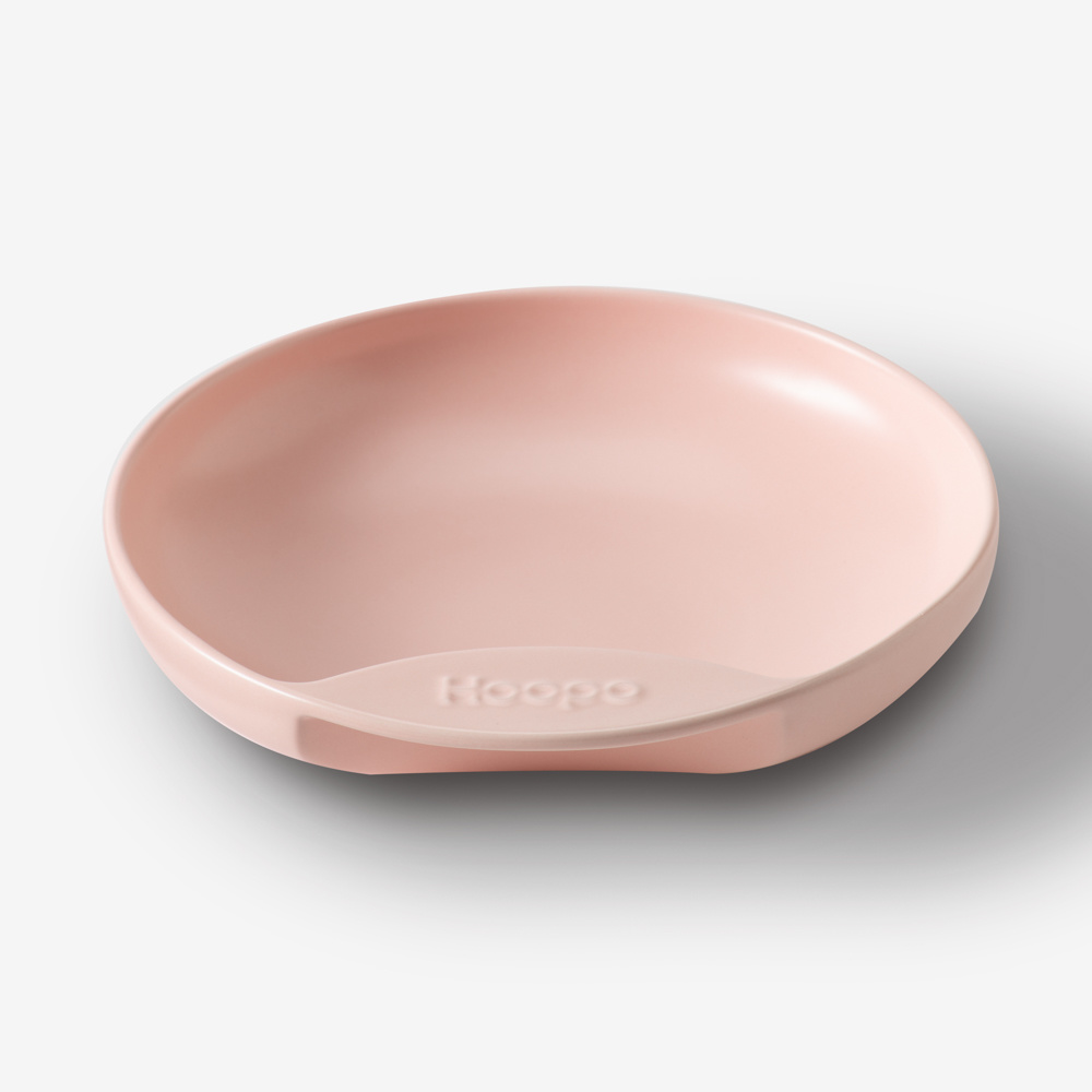 Hoopo plate Rosa