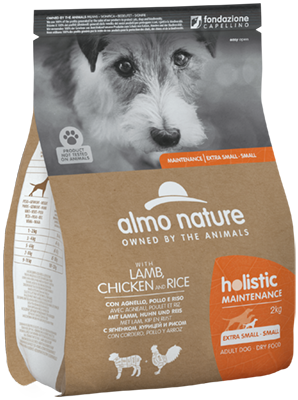 Holistic Hund Lamb, Chicken and Rice XS-S 2kg(3)