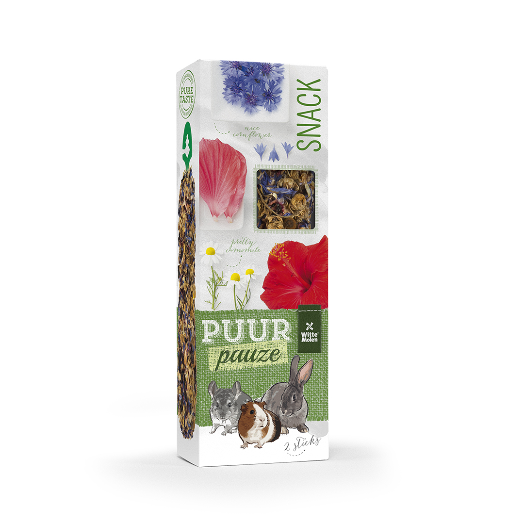 Puur pauze sticks camomile & cornflower 110gr(8)