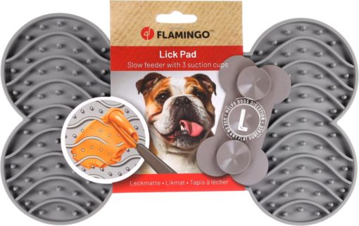 LICK PAD YUMMEE GREY Large(3)