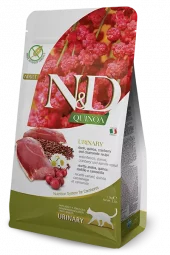 N&D Quinoa Cat Urinary, Duck & Cranberry Adult 1,5 Kg