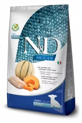N&D Ocean Dog Cod, Pumpkin & Cantaloupe Melon Puppy Mini 2,5 Kg