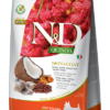 N&D QUINOA DOG SKIN & COAT, HERRING & COCONUT ADULT MINI 2,5 KG