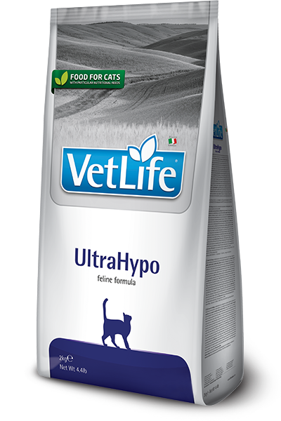 VET LIFE NATURAL DIET CAT ULTRAHYPO 2 KG