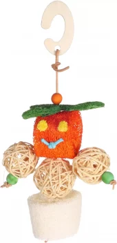 Small Animal Toy Hasan With Balls Mix 13X8X25Cm