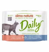 AN Daily Cat Multi Pack with Tuna and Salmon and with Cod and Shrimps Pouch 6x70 g