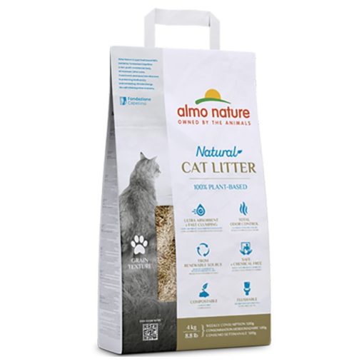 Almo Cat litter store korn 4kg(4)