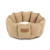 Scruffs Boucle Cat bed 45cm Desert Tan