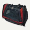 Premium Travel Carrier for Pets Red/black