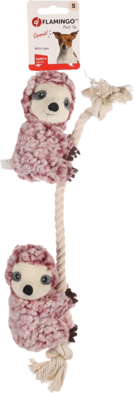 DT Hangta Sloth with rope Antique pink(3)