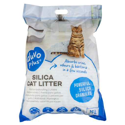 Premium silica cat litter 16L(2)