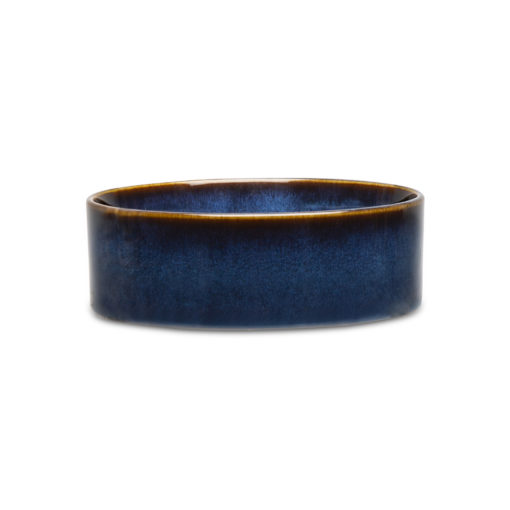 Scruffs Reactive Glaze Food Bowl - 15cm Midnight Blue