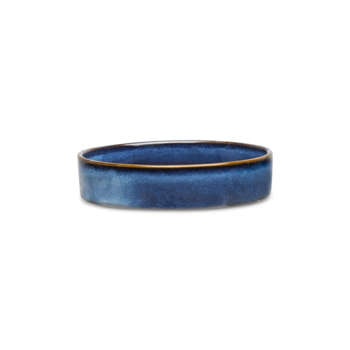 Scruffs Reactive Glaze Pet Saucer - 13cm Midnight Blue