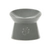 Scruffs Icon Raised Cat Feeder Bowl Gray