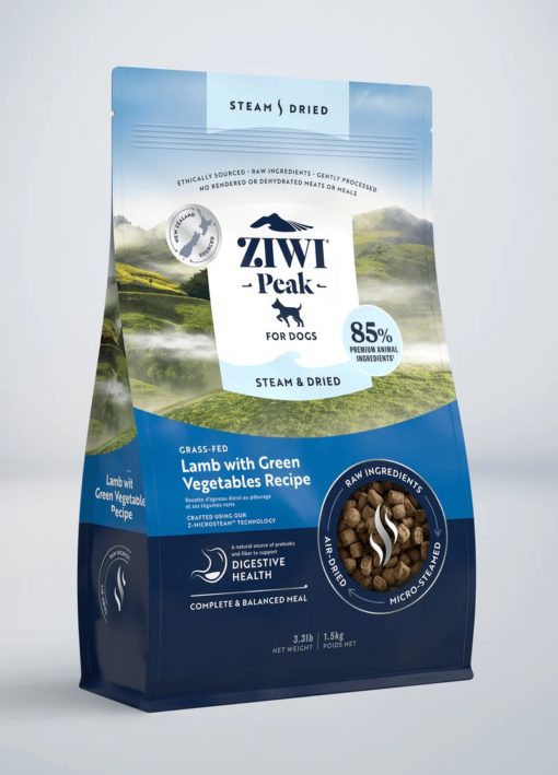 Ziwi Peak Steam & Dried Dog Lamb 1,5kg