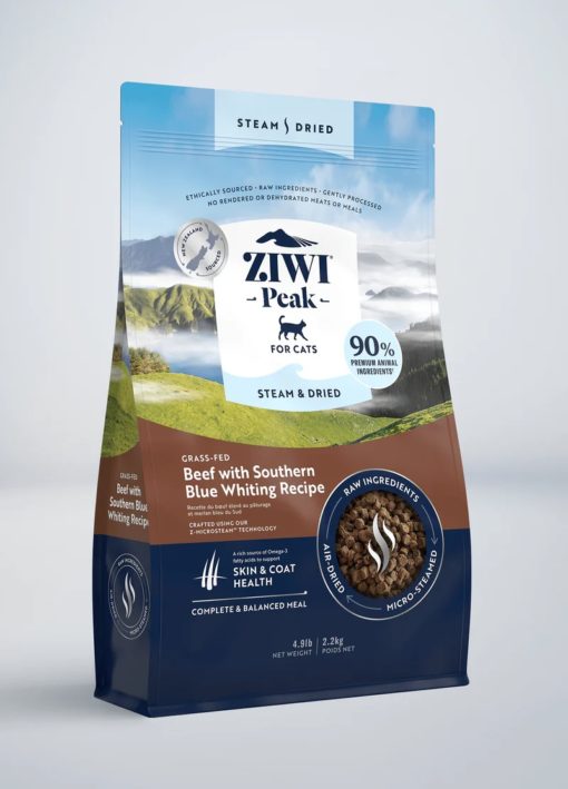 Ziwi Peak Steam & Dried Cat Beef 2,2kg