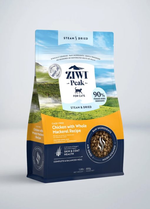 Ziwi Peak Steam & Dried Cat Chicken 800gr(5)