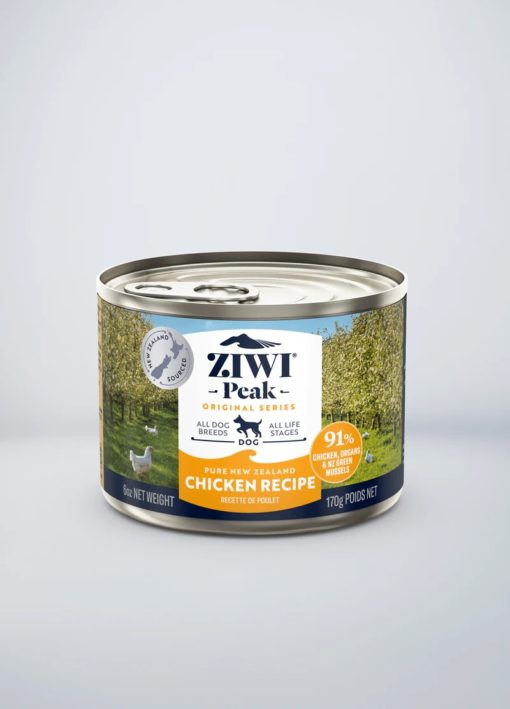 Ziwi Peak Chicken Dog Petfood Can 170gr(12)