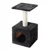SCRATCHING TREE CLASSICTREE ABEY 30x30x60CM Black