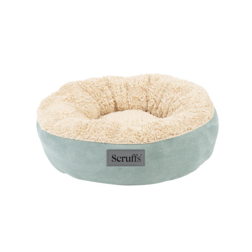 Scruffs Cosy Cat Bed Sage Green 45cm