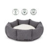 Scruffs Eco Eden Cat Bed 45cm Charcoal Grey