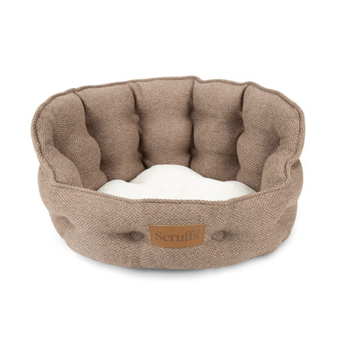 Scruffs Seattle Cat bed 45cm Sienna Brown