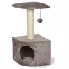 Corner scratching post Bessie 30x30x58cm Taupe