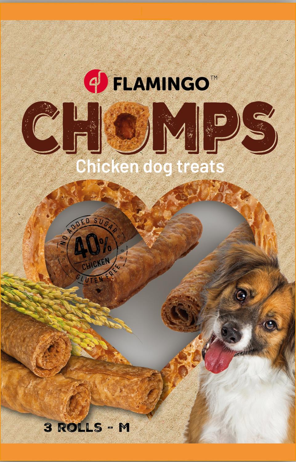 Snacks Chomps Roll with chicken 90gr(10)