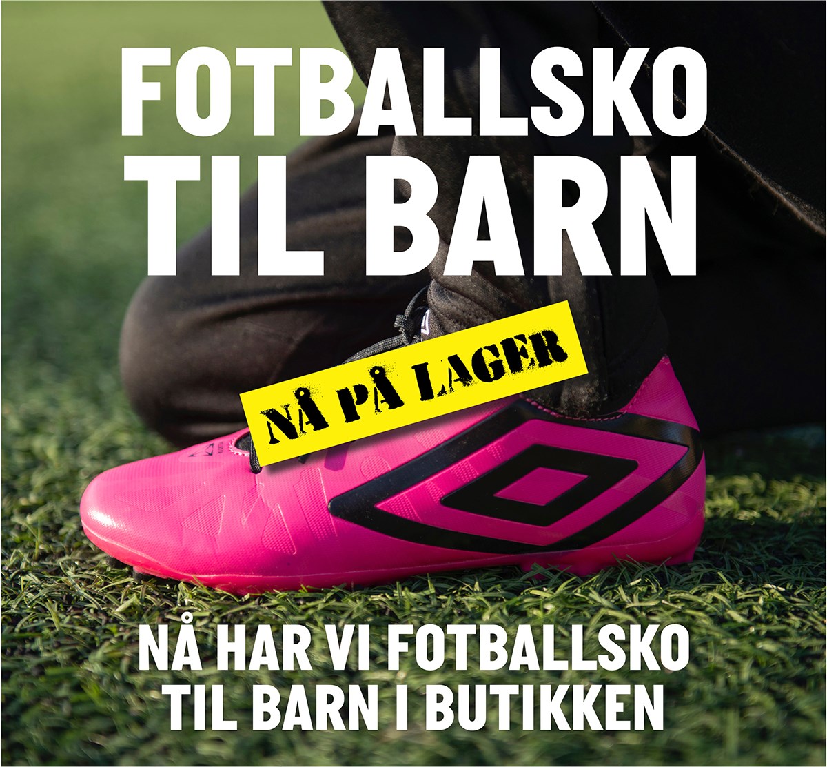 Fotballsko til barn