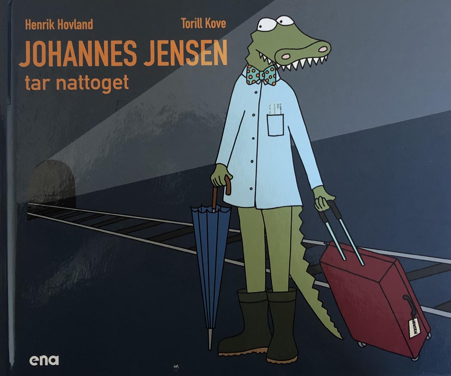 Johannes Jensen tar nattoget