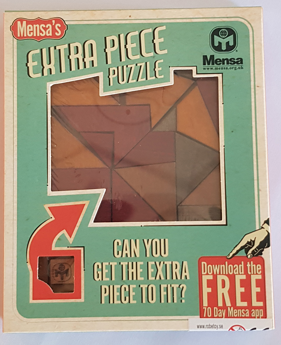 Mensa - extra piece puzzle