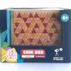 Japanese puzzle coin box