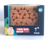 Japanese puzzle coin box