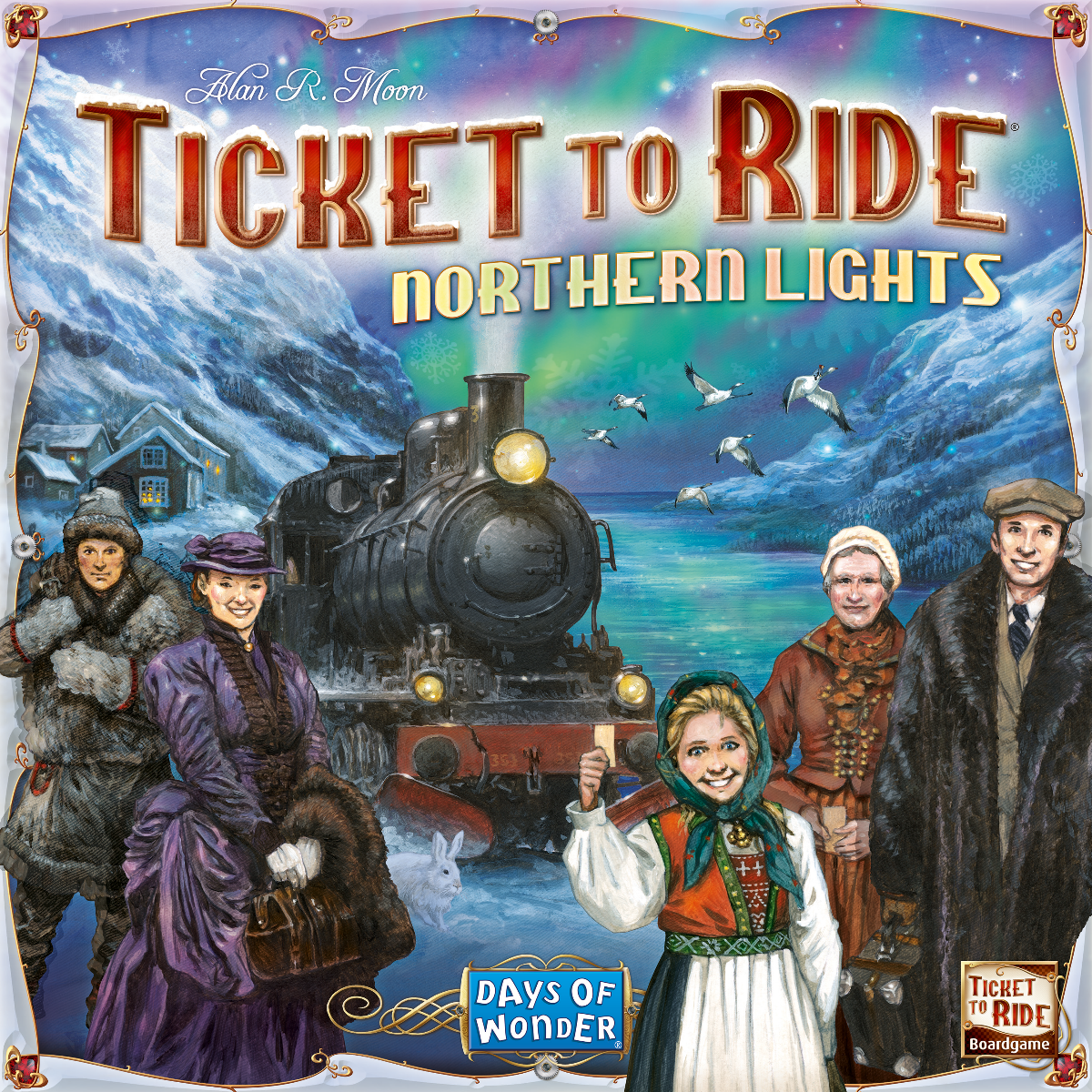 Ticket to ride, northern lights