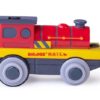 Mighty red loco, battery engine