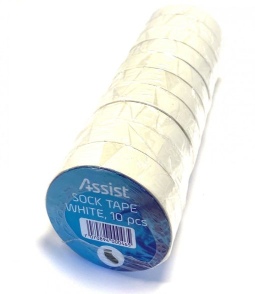 Assist Sport  Strømpetape hvit, stk