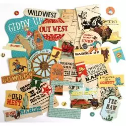 Cowboy Country - Carta Bella Cardstock Ephemera