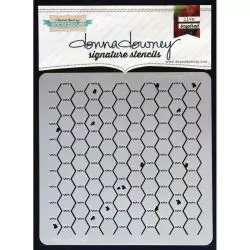 Donna Downey Signature Stencils 8.5"X8.5" - Chicken Coop