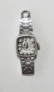 sølv klokke armbåndsur