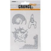Studio Light Grunge Collection Cutting & Embossing Die