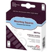 Scrapbook Adhesives Mounting Squares 500/Pkg