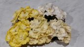 Wild Orchid Crafts Mulberry Paper Flowers- Apple blossoms - Yellow mix