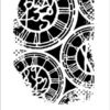 Carabelle - texture Horloge