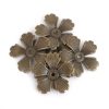 Flate blomster2 -Bronse