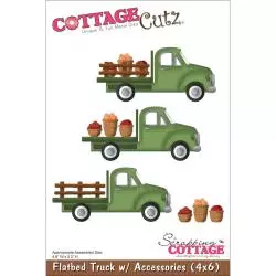 Flatbed Truck W/Accessories 4X6108