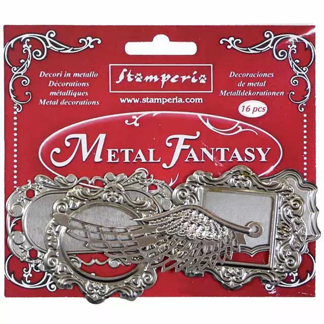 Stamperia - Metal fantasy selection Plaquette