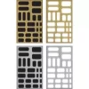 Labels - Idea-Ology Metallic Stickers 4.75"X7.75" 4/Pkg