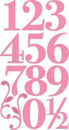 Tall Collectable Elegant numbers COL1418