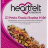 Heartfelt Creations - 3d petite florals shaping molds